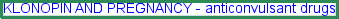 Klonopin and pregnancy